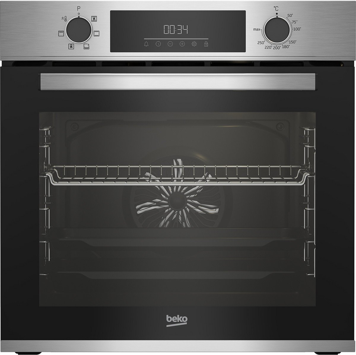 BEKO Horno multifunción - BEKO BBIE12300XD, Integrable, Sí, 72 l, 567 mm, Inox