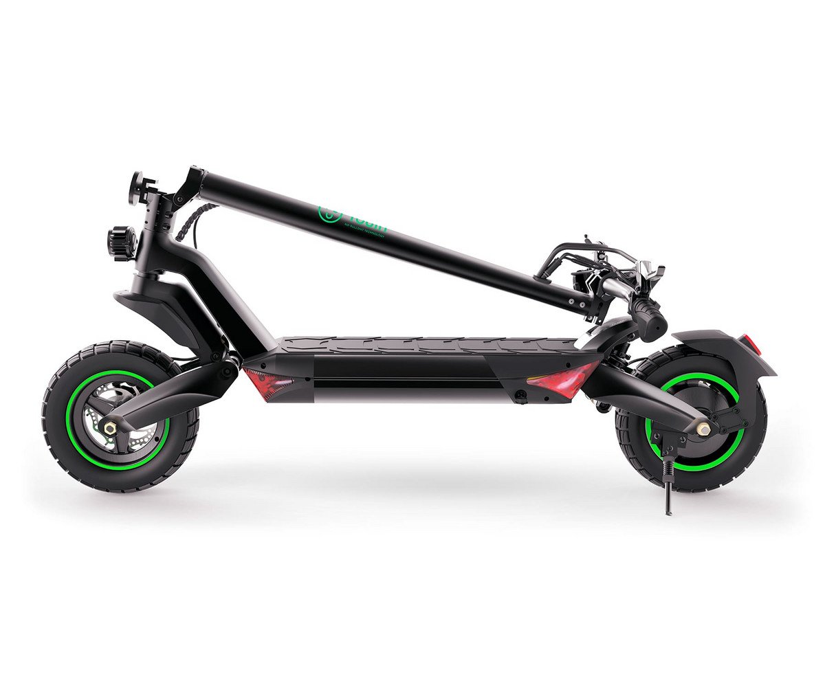 Youin Patinete eléctrico - Youin SC7000 Homologado, Pot. máx. 1200 W, Carga máx. 120 kg, 50 km autonomía, 20,000 mAh, Negro - Imagen 3