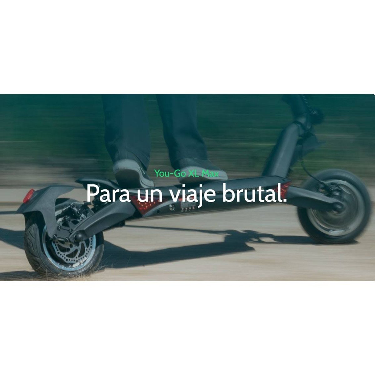 Youin Patinete eléctrico - Youin SC7000 Homologado, Pot. máx. 1200 W, Carga máx. 120 kg, 50 km autonomía, 20,000 mAh, Negro - Imagen 6