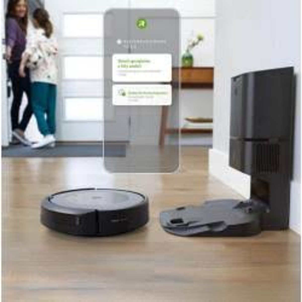 IROBOT Robot limpiacristales - IROBOT ROOMBA I4+, Depósito 0,4 l, Autonomía 90 min, Gris - Imagen 3