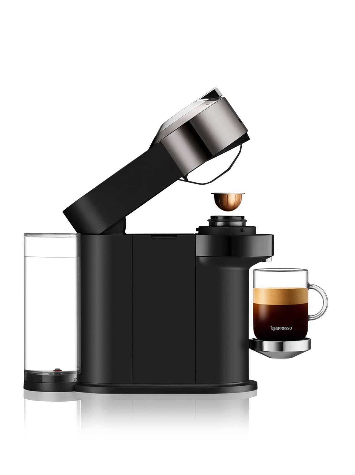 KRUPS Cafetera de cápsulas - KRUPS XN910C10, 0 bar, 1260 W, Negro - Imagen 5