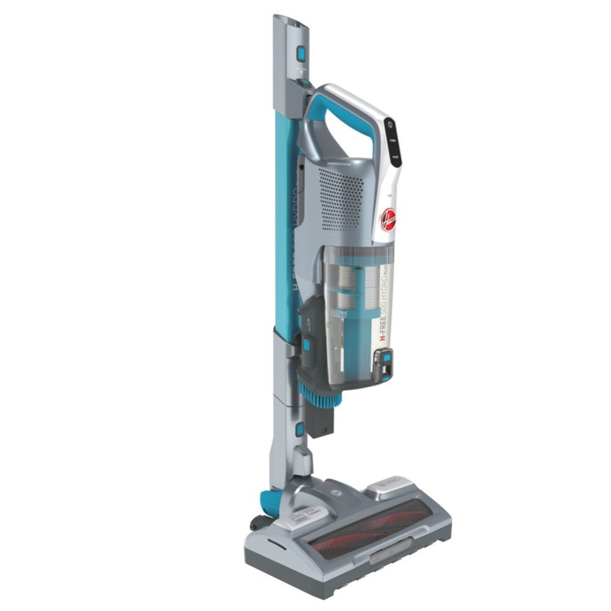 HOOVER Aspirador escoba - HOOVER H-Free 500 Hydro Plus HF522YSP 011, 80 V, Potencia de succión 75 W, Depósito 0,45 l, Autonomía 45 min, Gris - Imagen 4