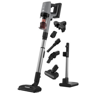 AEG Aspirador escoba – AEG 900402032, 25,2 W, Depósito 400 ml, Gris